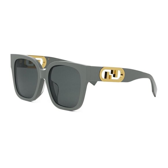 NEW FENDI WOMEN SUNGLASSES FENDI FE40063F 20A GREY EYEWEAR - Picture 1 of 3